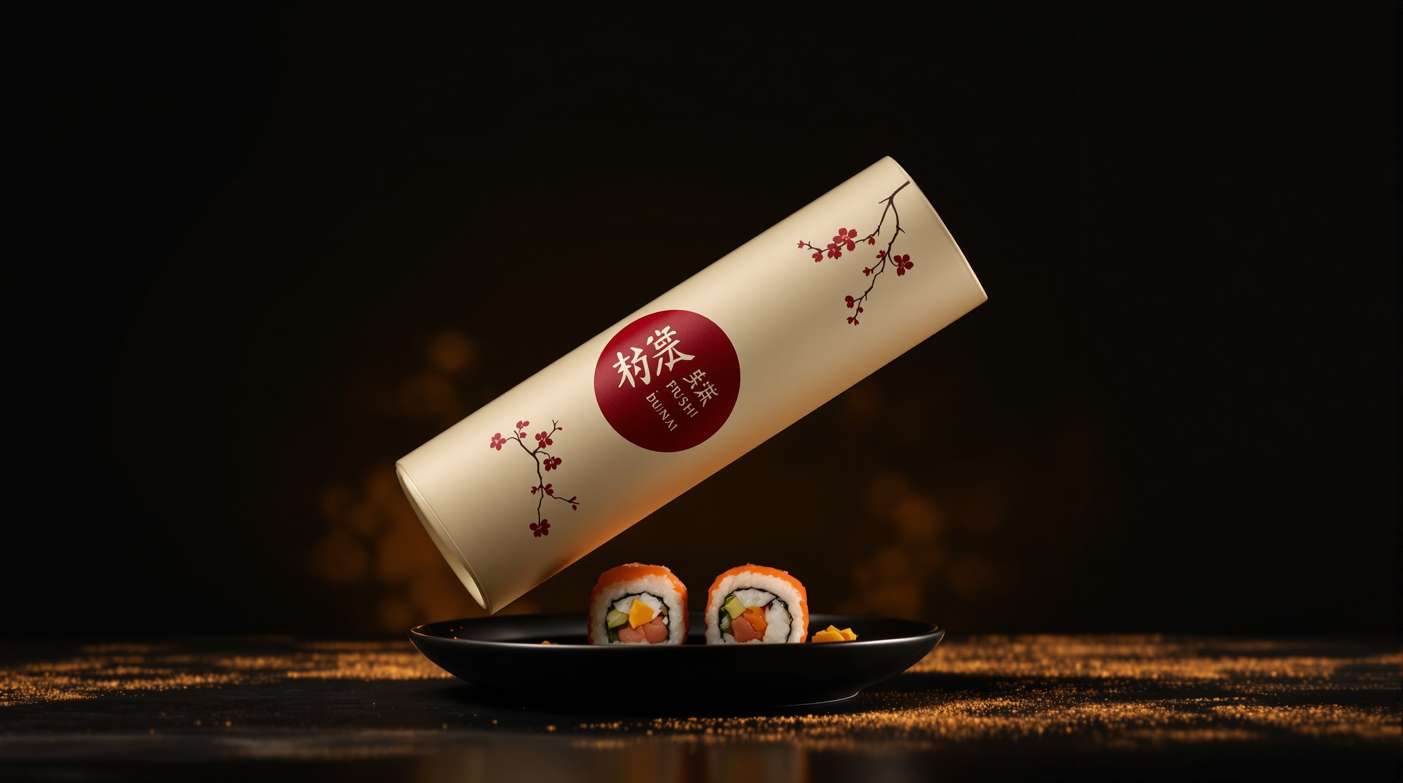 Sushi Rol premium push-pop tube